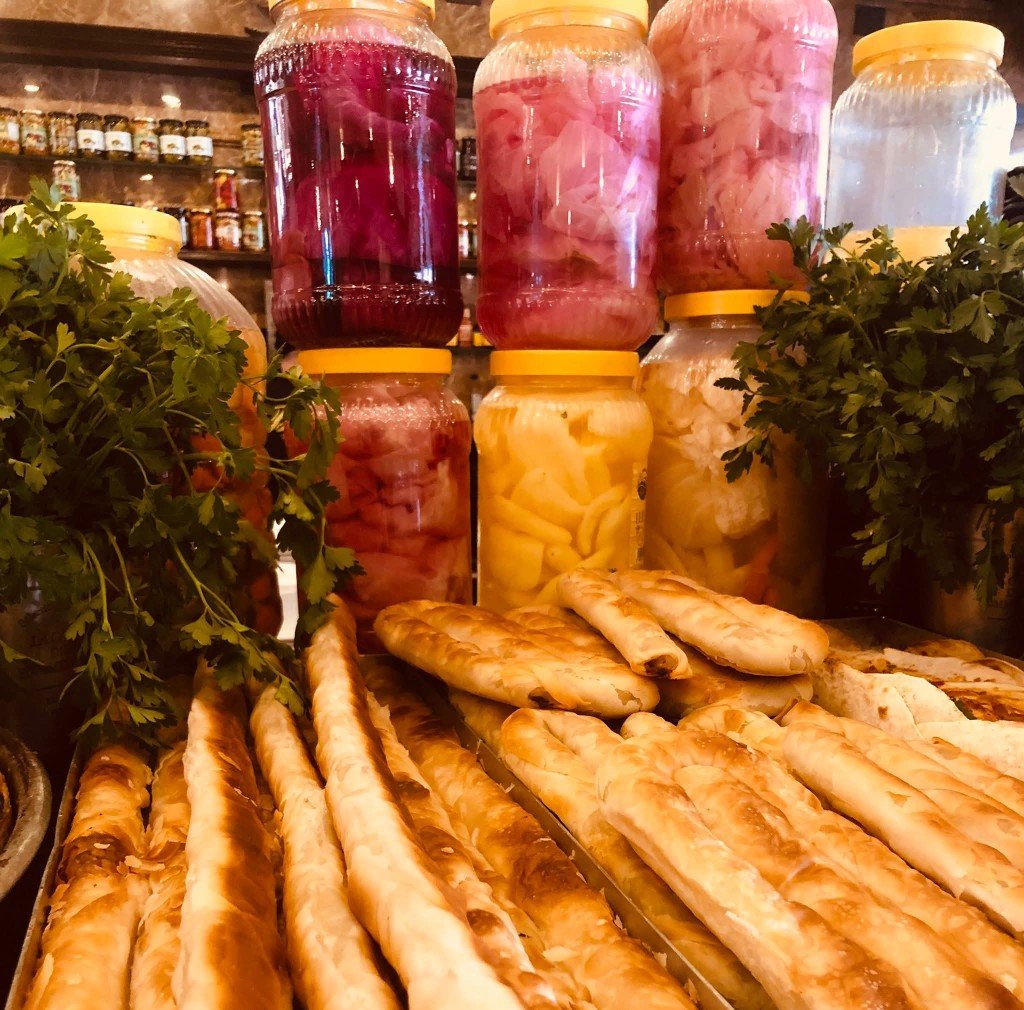 Byrek and Homemade Pickles
