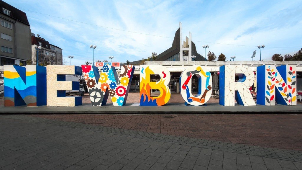 NEWBORN Monument, Pristina